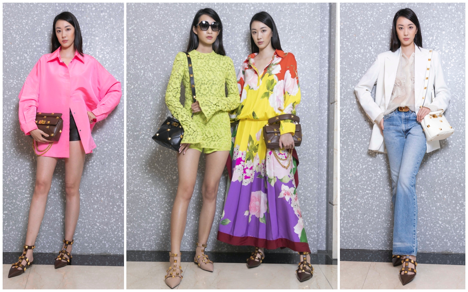 VALENTINO 2021春夏呈現浪漫的多元化，自品牌最原始的元素中擷取看待生活多不同態度。（VALENTINO提供）