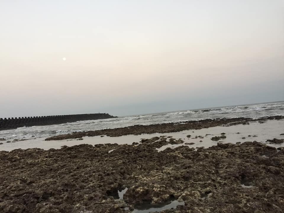 經濟部稱三接開發範圍已避開觀塘藻礁，時代力量po文駁斥這樣的說法。（翻攝自珍愛藻礁臉書）