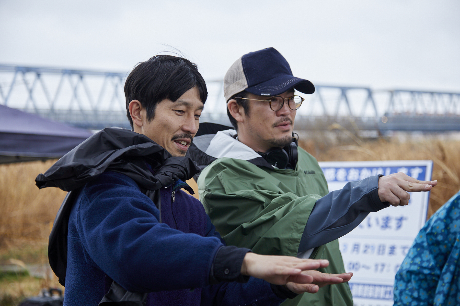 中野量太導演（右）一直都想拍攝311地震題材相關作品，終於以《淺田家！》實現願望。（采昌國際多媒體提供）