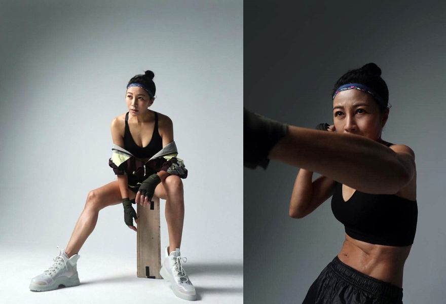 方文琳加入新東家後，又拍了一系列很新的宣傳照。（翻攝方文琳臉書）