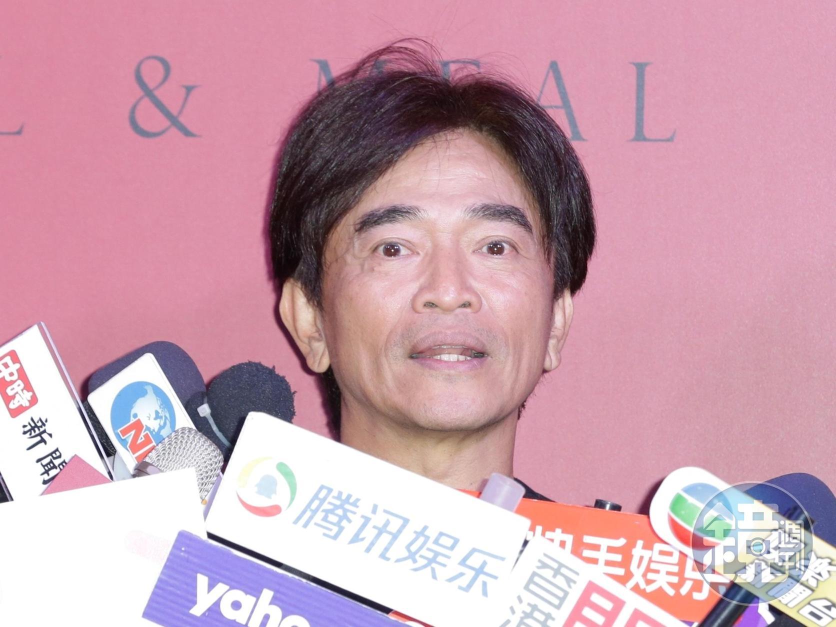 吳宗憲出席隱世餐酒館開幕記者會，在鏡頭前再嗆館長。