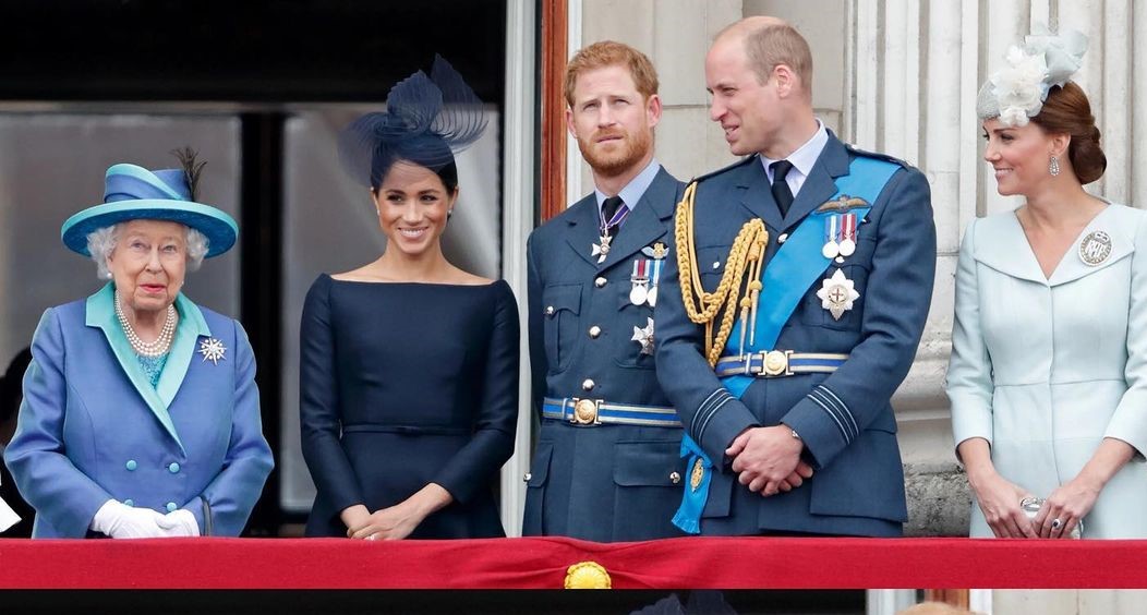 哈利、梅根和英國王室成員和樂融融的景象已成追憶。(翻攝meghanmarkle_official IG)