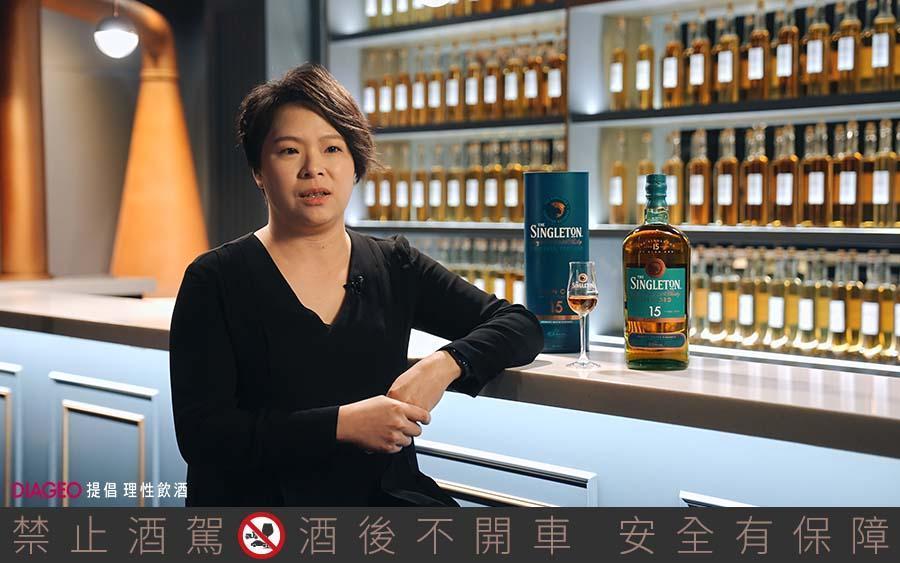 帝亞吉歐品牌大使Afra踏入烈酒產業14年，主持超過2千場品酩會。