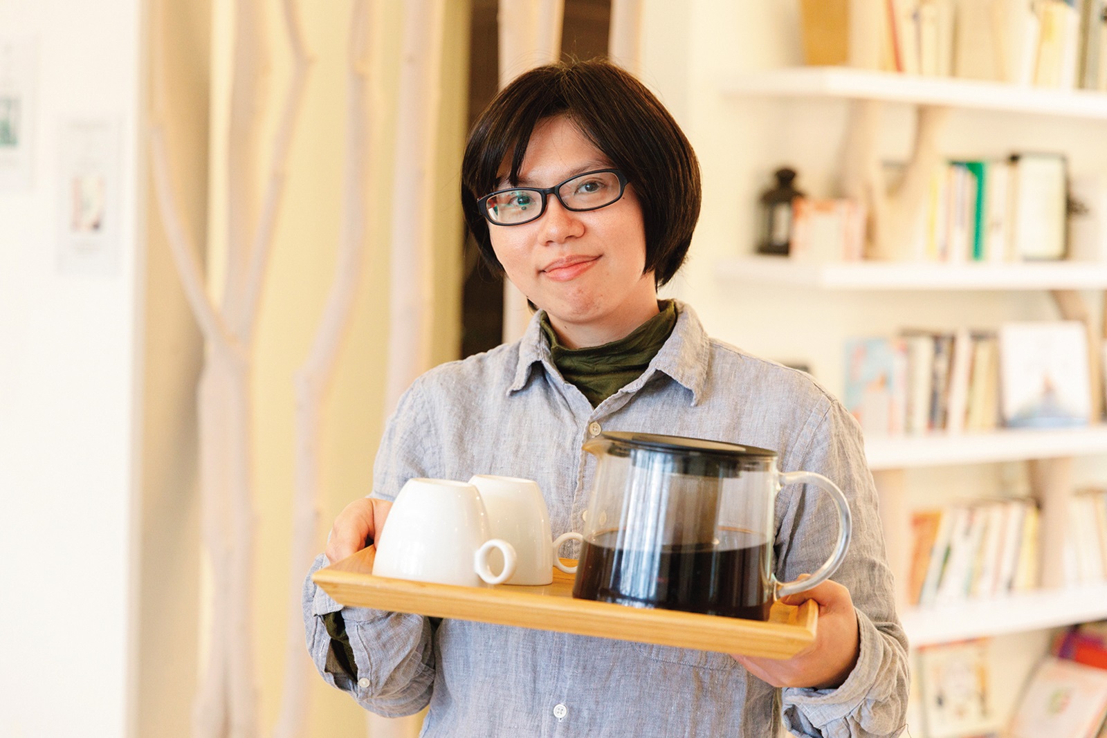 民宿的小管家除了介紹三義的景點,也會為你製作早餐。