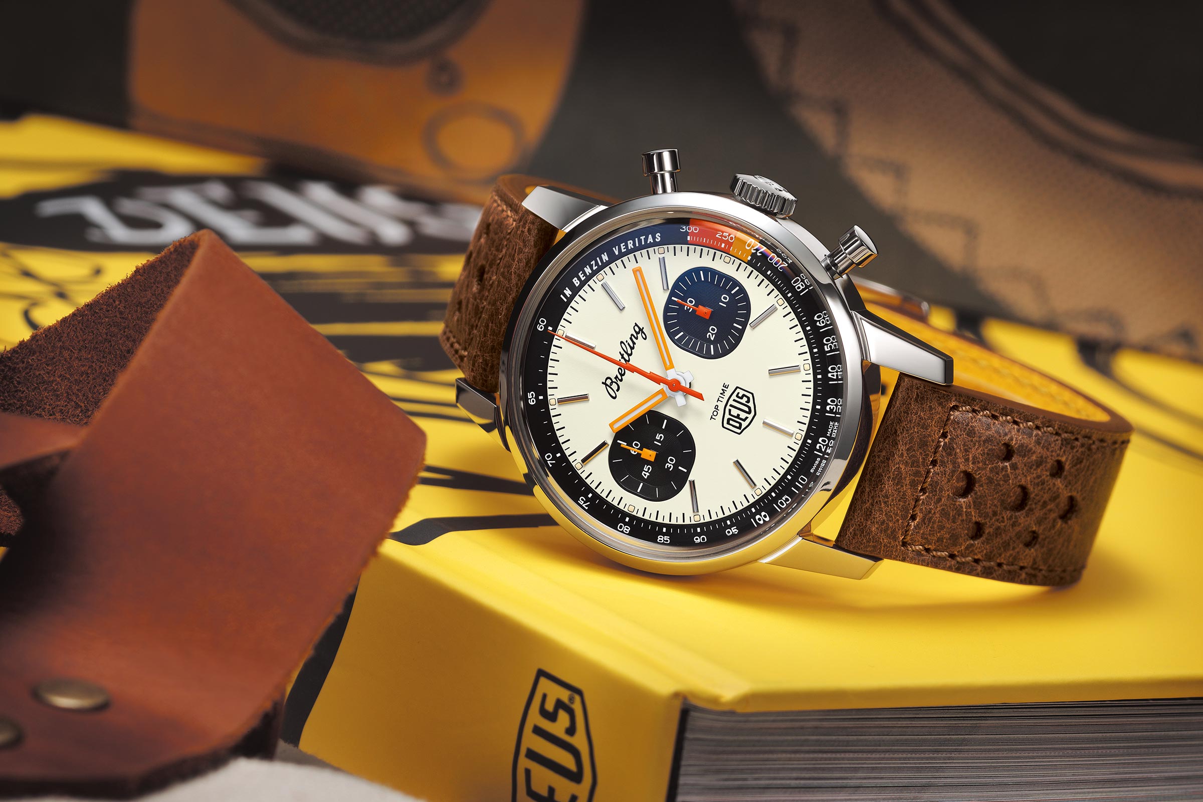 【新錶2021】客製摩托車的魅力加乘！百年靈Top Time Deus限量版登場