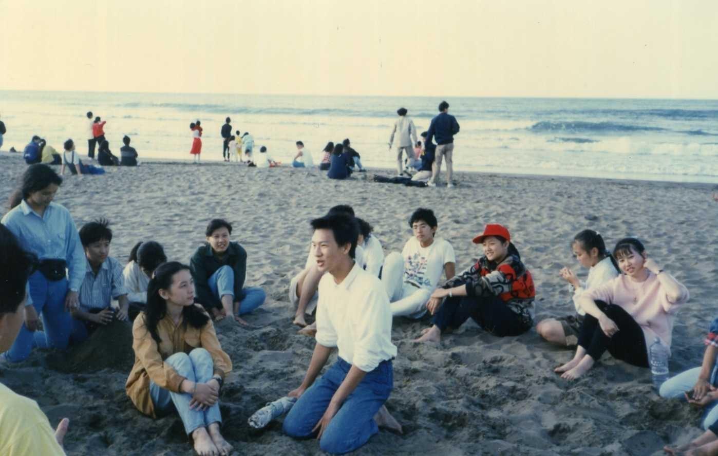 谷懷萱(前排左)與徐展元(前排右)相識25年才在一起。(翻攝我是谷懷萱臉書)