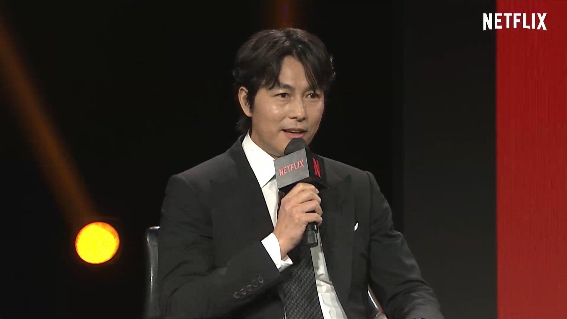 鄭雨盛擔任科幻劇《寂靜的大海》製片,自曝開拍時對演員們說話都很小心。(翻攝自naver news)