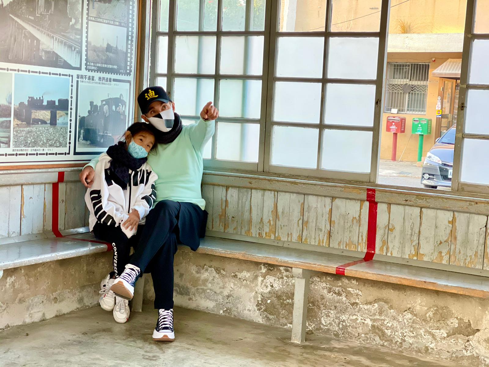 潘若迪今年寒假帶全家充實遊台灣。（艾迪昇傳播提供）