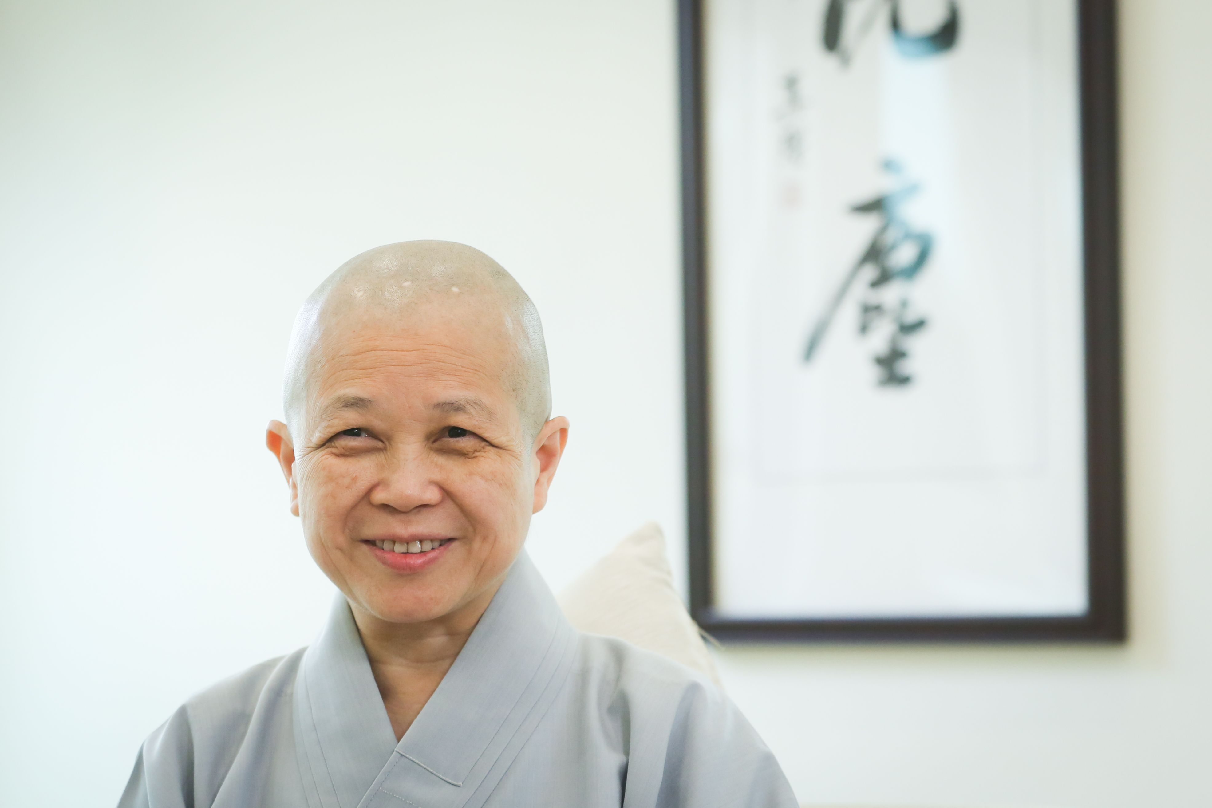 釋昭慧法師（圖）獲頒有「宗教界諾貝爾和平獎」的「尼瓦諾和平獎」，是繼證嚴法師後的第2位台灣人。（本刊資料照）