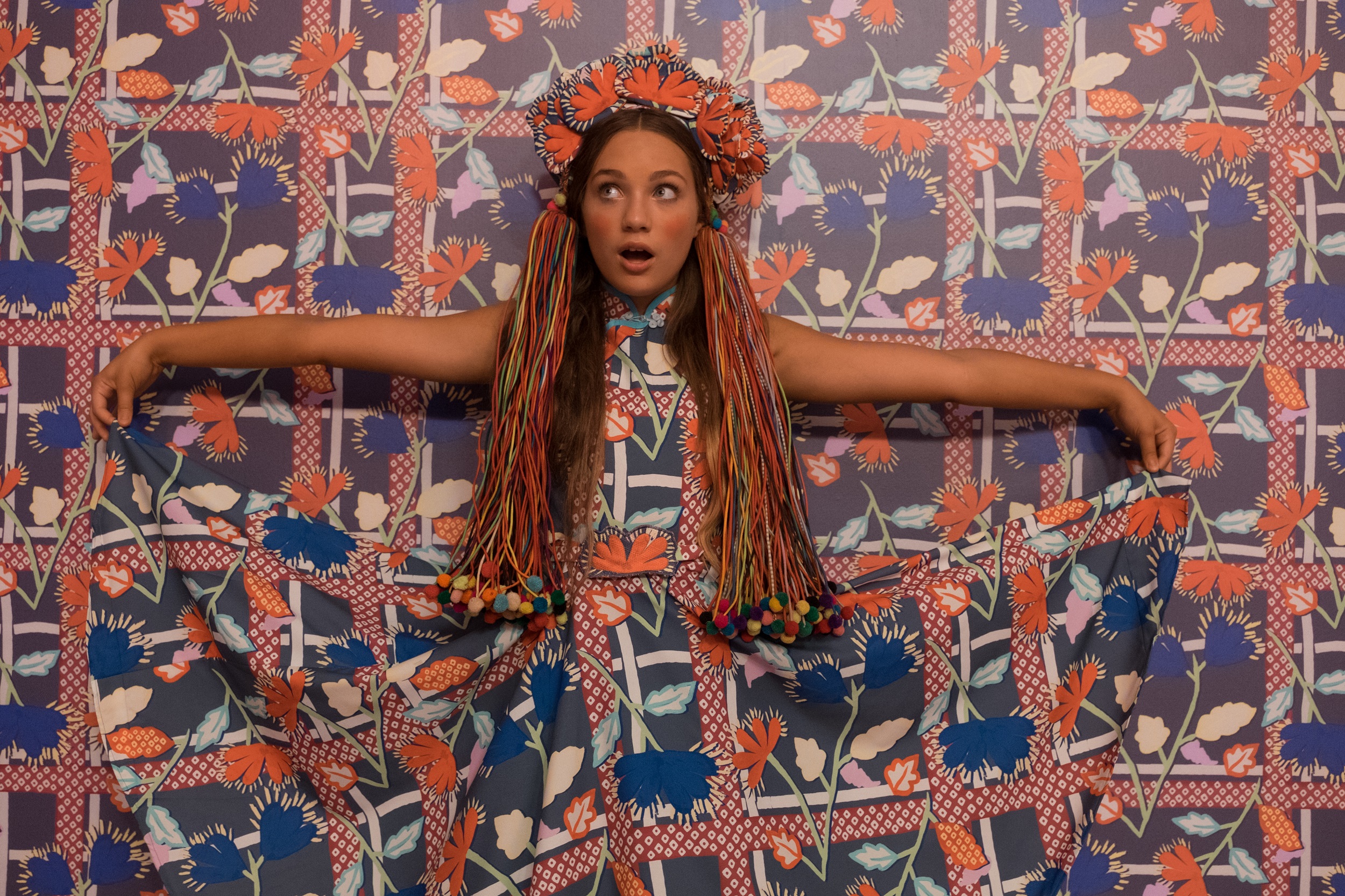 電影《幸福剛剛好》是Sia希雅首部自編自導作品，充滿濃厚前衛的視覺風。（CATCHPLAY提供）