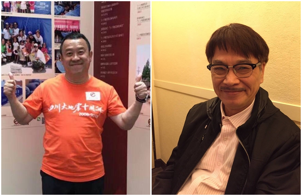 吳孟達於2月27日因肝癌病逝，享壽70歲，曾志偉昨在TVB特別節目中，透露吳孟達不為人知的事情。（翻攝自曾志偉、吳孟達微博）