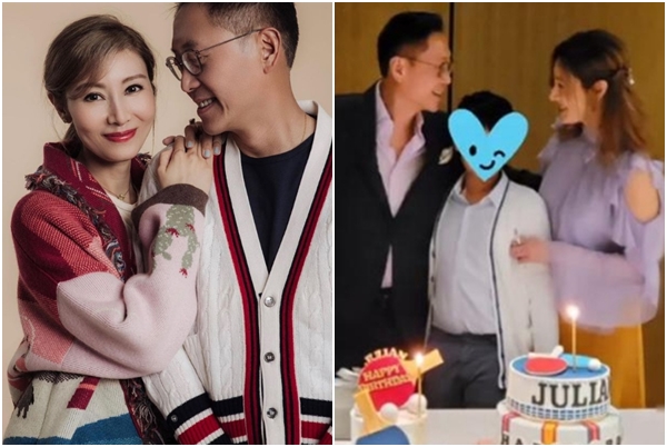 李嘉欣身著仙氣上衣為富商老公慶生。（翻攝自李嘉欣IG）