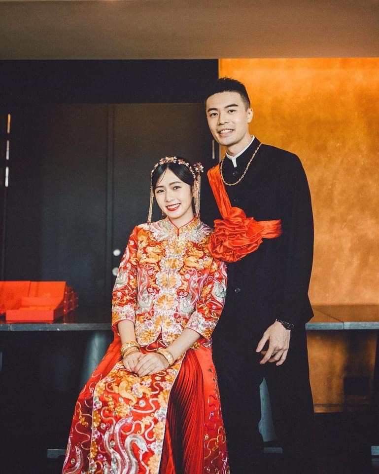 簡廷芮去年10月接受老公求婚，11月就傳出懷孕好消息。（翻攝自簡廷芮臉書）