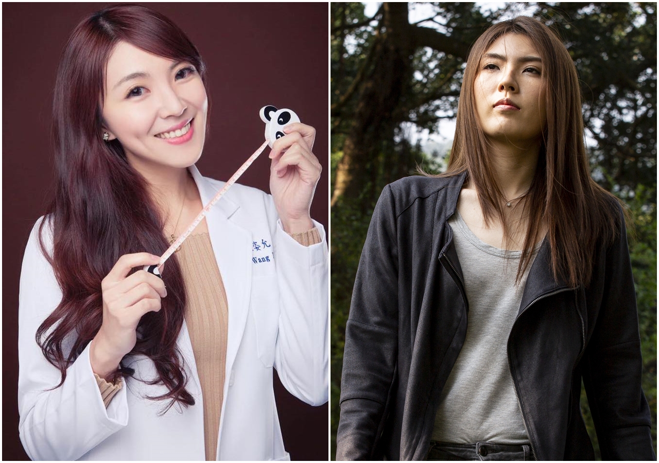 王姿允（左）醫師今於臉書po文，針對理科太太（右）推出的「太空人維他命」發表看法。（翻攝自王姿允醫師臉書／本刊資料照）