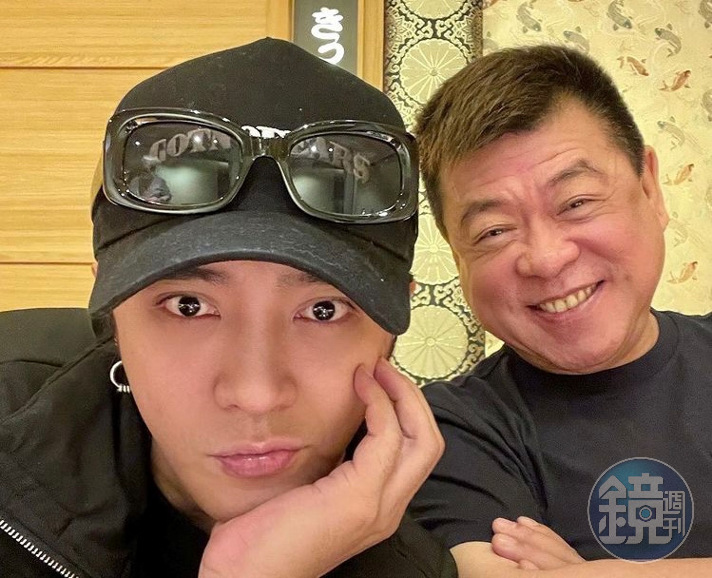 小豬和孫德榮破冰後，首次攜手做公益。（翻攝自羅志祥IG)