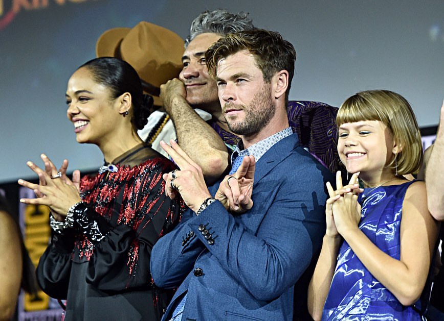 克里斯漢斯沃是目前唯一演出第4部漫威個人電影的男星，他將暫時扛下漫威第四階段的大梁。（翻攝自marvelstudio IG）