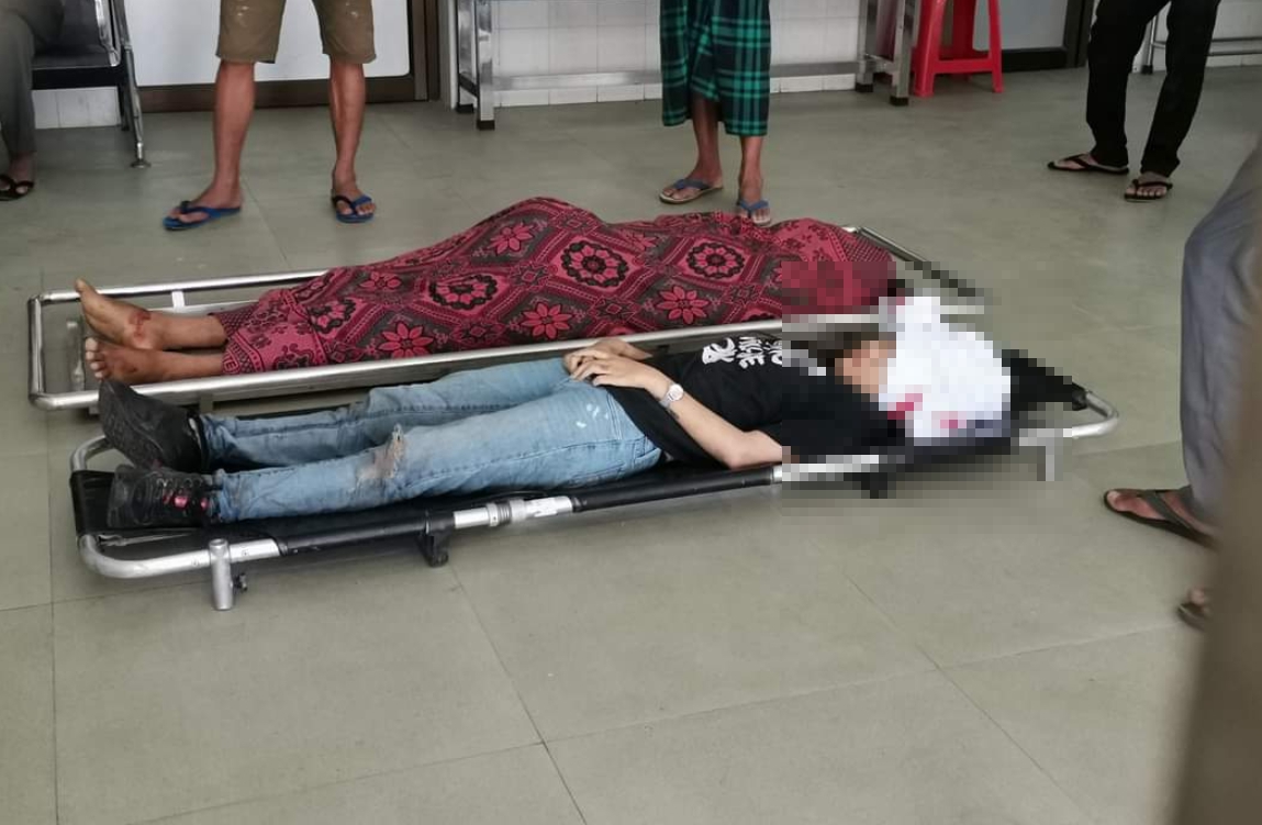 軍方開槍鎮壓示威者，造成多人不幸喪命，包含19歲少女Ma Kyal Sin。（翻攝自推特@yunwaddylm）