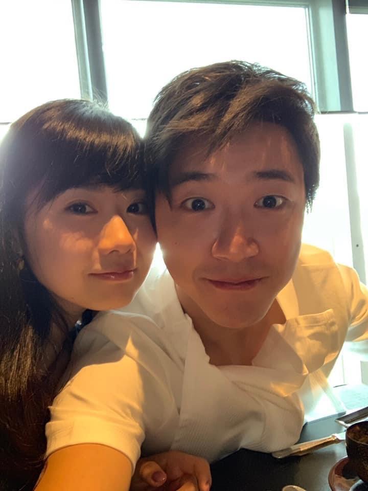 福原愛與江宏傑的恩愛夫妻形象破裂。(圖/摘自福原愛臉書)
