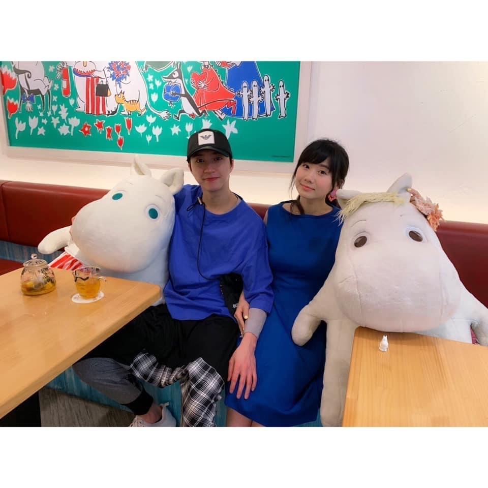 福原愛與江宏傑的恩愛夫妻形象破裂。（翻攝自自福原愛臉書）