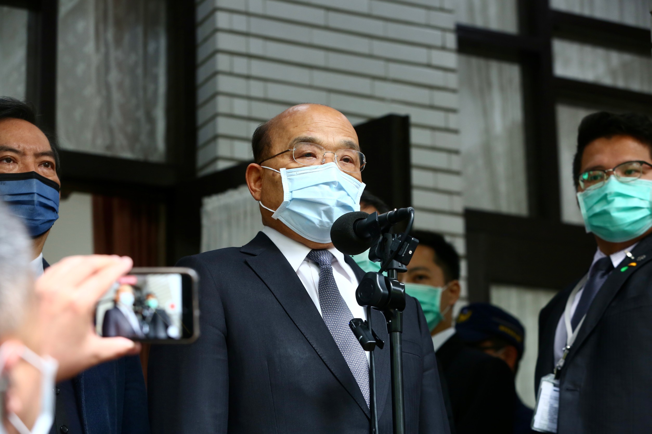 拜登首份國安戰略表態挺台，蘇貞昌表示，過去有人譏笑政府押錯寶，如今努力被看見。