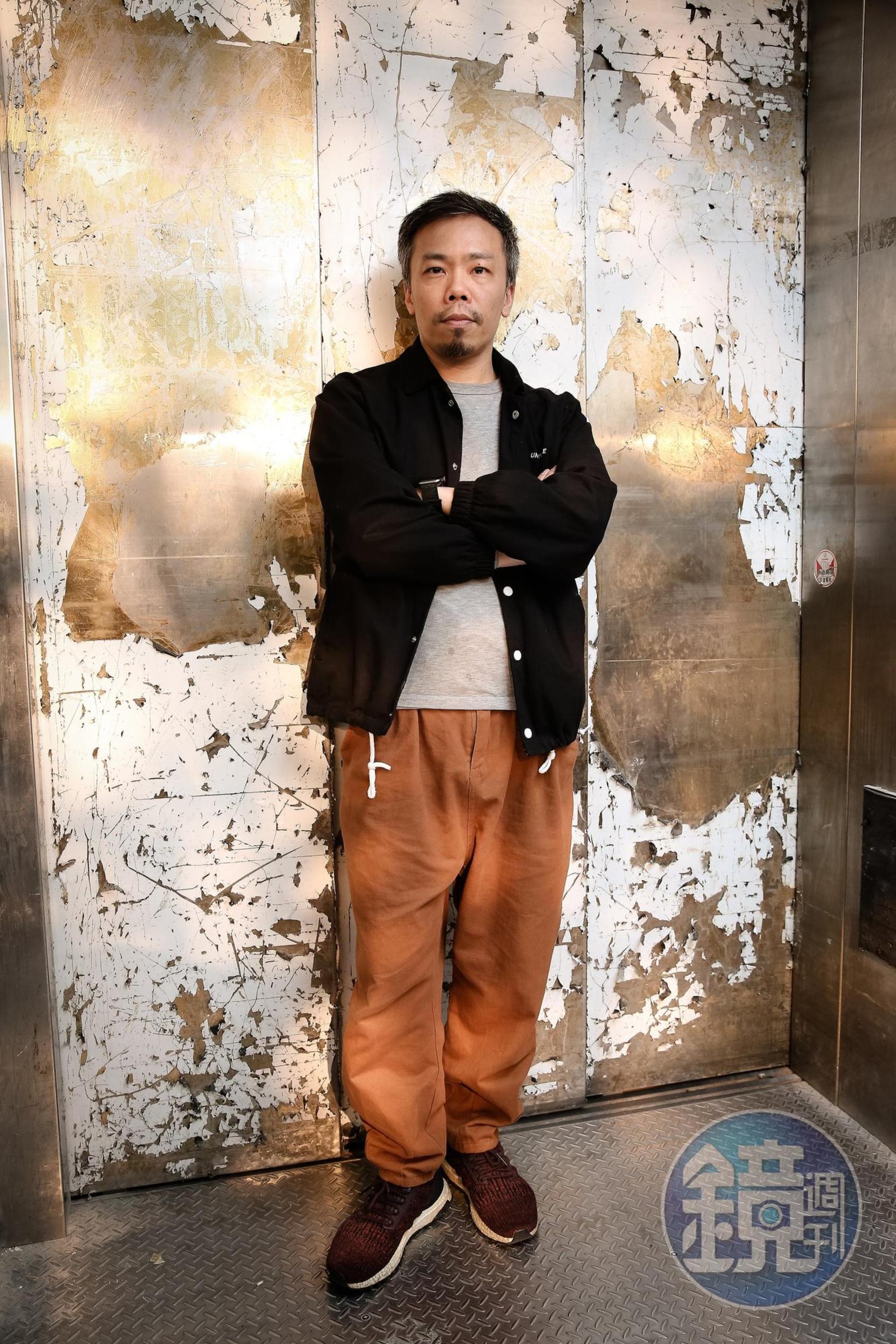 導演蕭力修覺得和一群熱愛電影的人一起拍電影很開心。