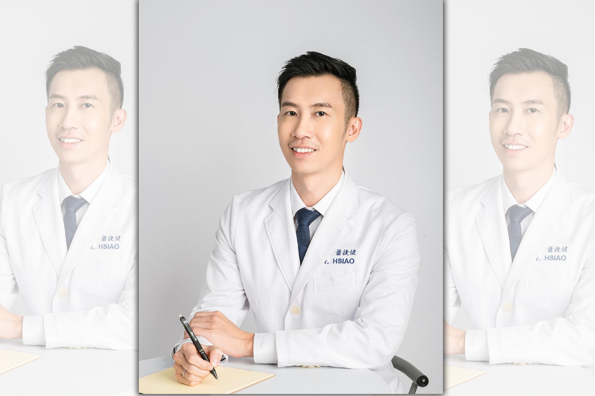 蕭捷健是專業減重醫師，去年跨足演藝圈。（圖／艾迪昇傳播提供）