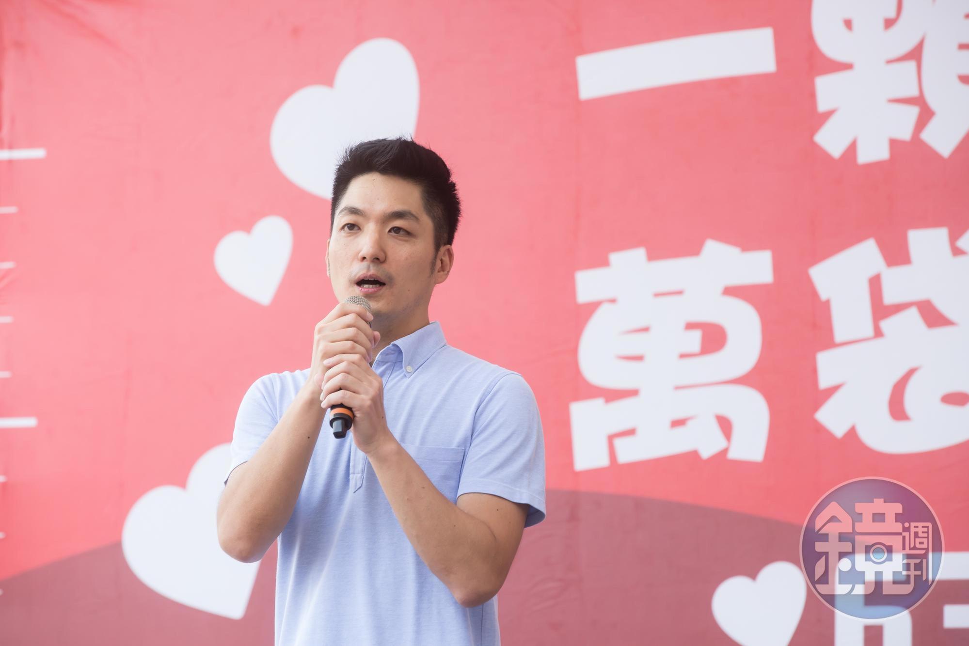 國民黨立法委員蔣萬安即將在今年8月迎來家中新成員。