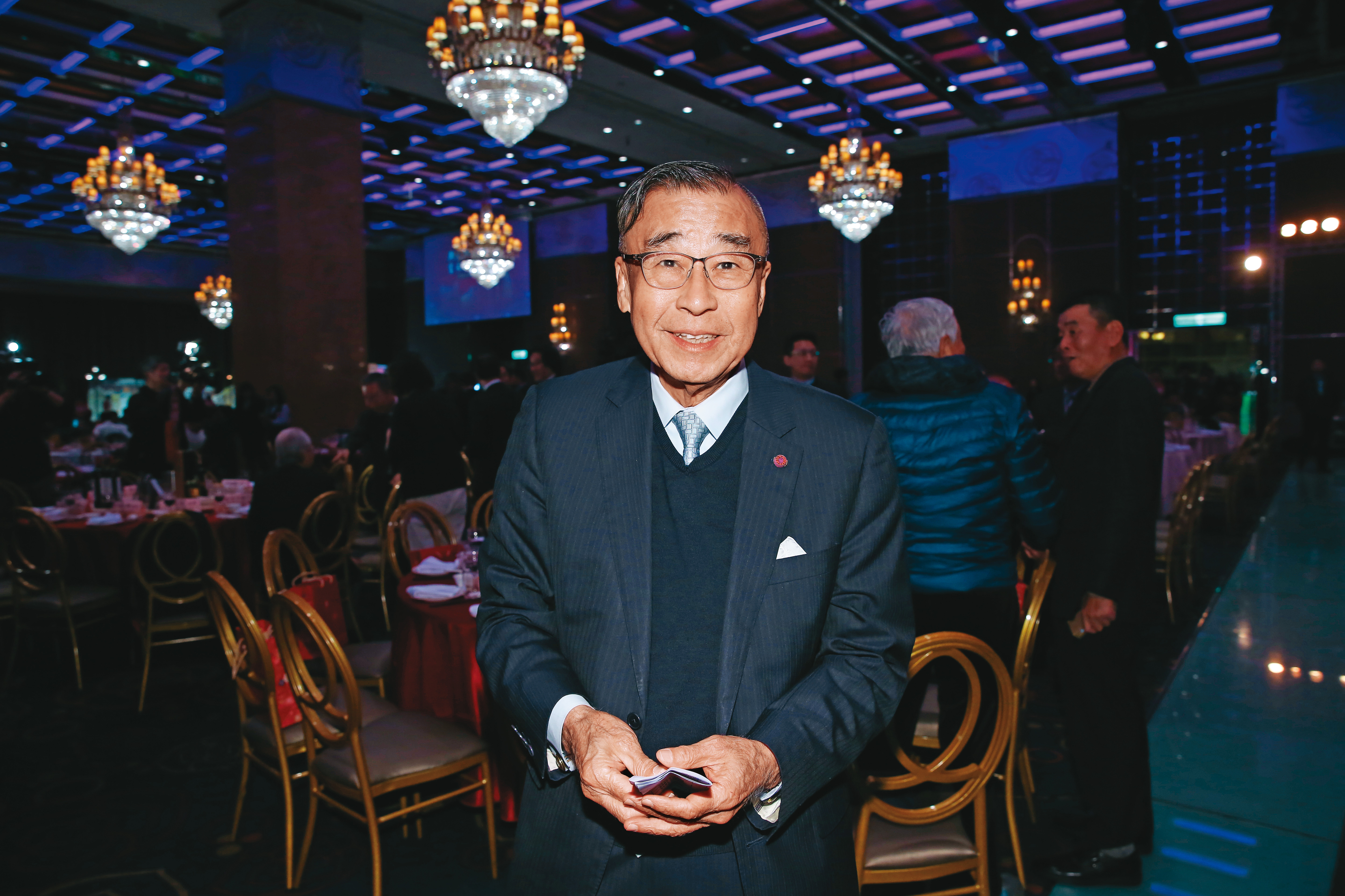 廖了以（圖）是本土藍代表人物，黨內更戲稱他是江啟臣的地下黨主席，許多重要決策都有他的身影。