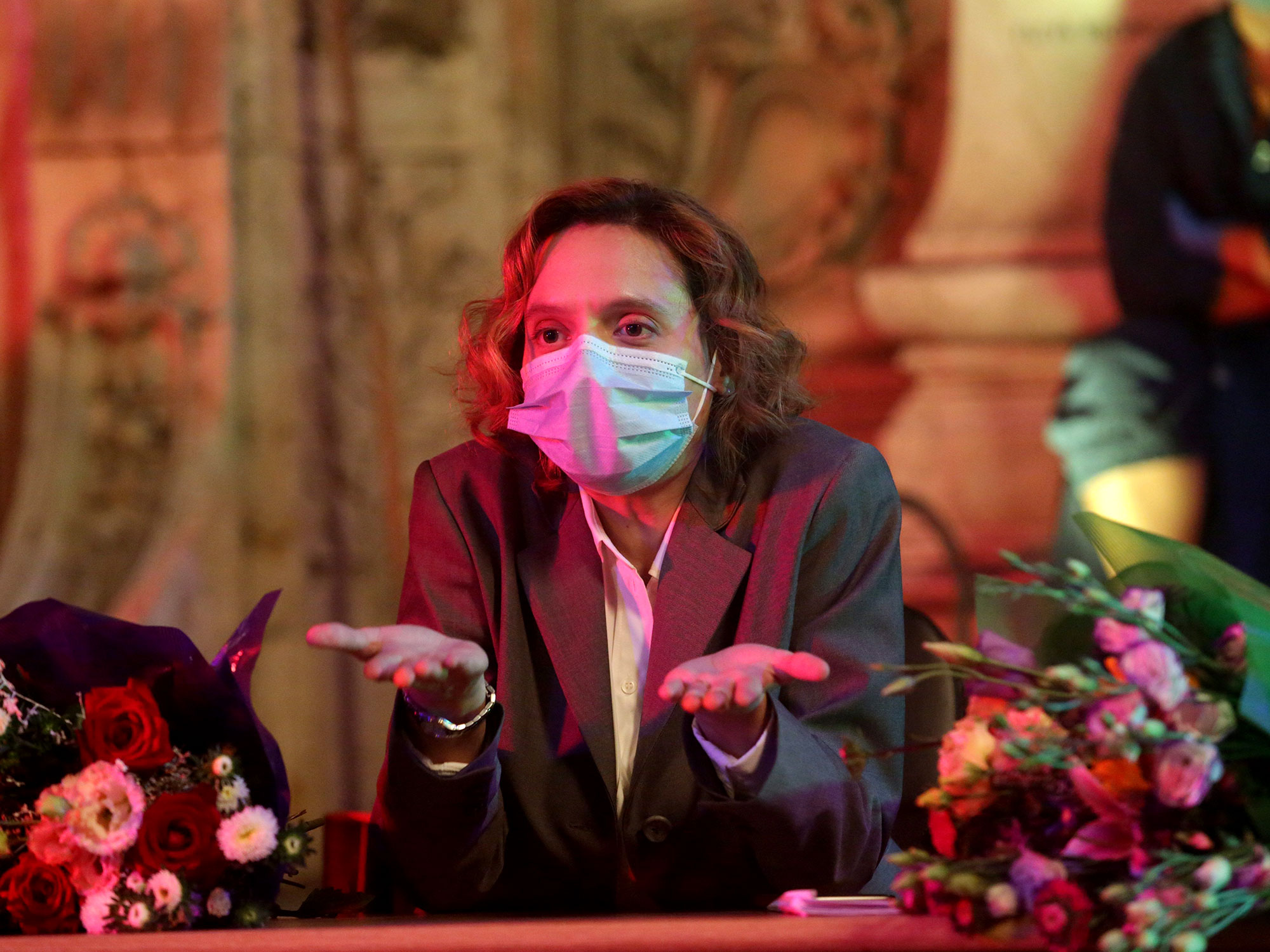 羅馬尼亞女星卡蒂婭帕斯卡留大膽接受戲裡的性愛真槍實彈演出，為藝術整個豁出去。（海鵬提供）