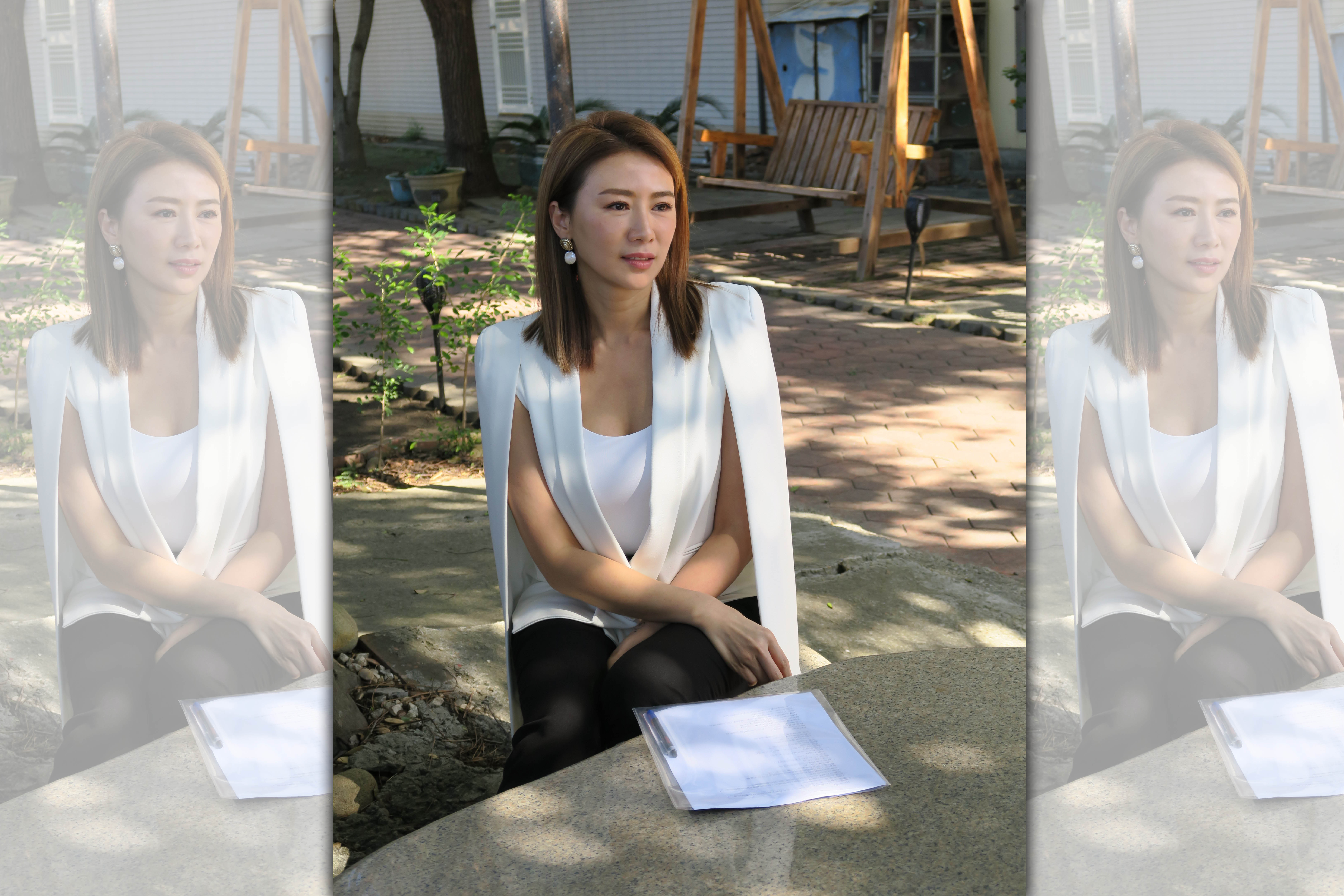 連靜雯跨界當YouTuber，笑稱沒有包袱。（楠軒工作室提供）