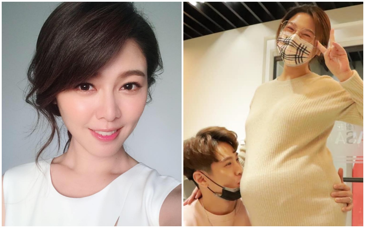 台劇女星白家綺即將臨盆。(翻攝自白家綺臉書)