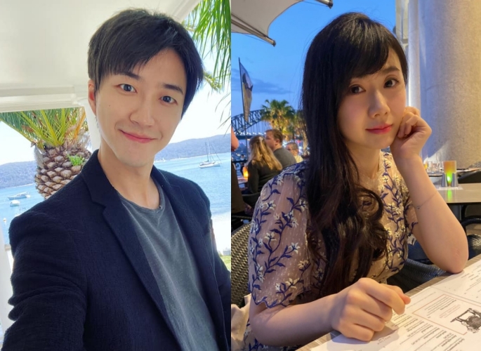 福原愛與江宏傑傳出婚變，意外引發網友爭論北部或南部何者更適合外國婚姻。（翻攝自福原愛、江宏傑臉書）