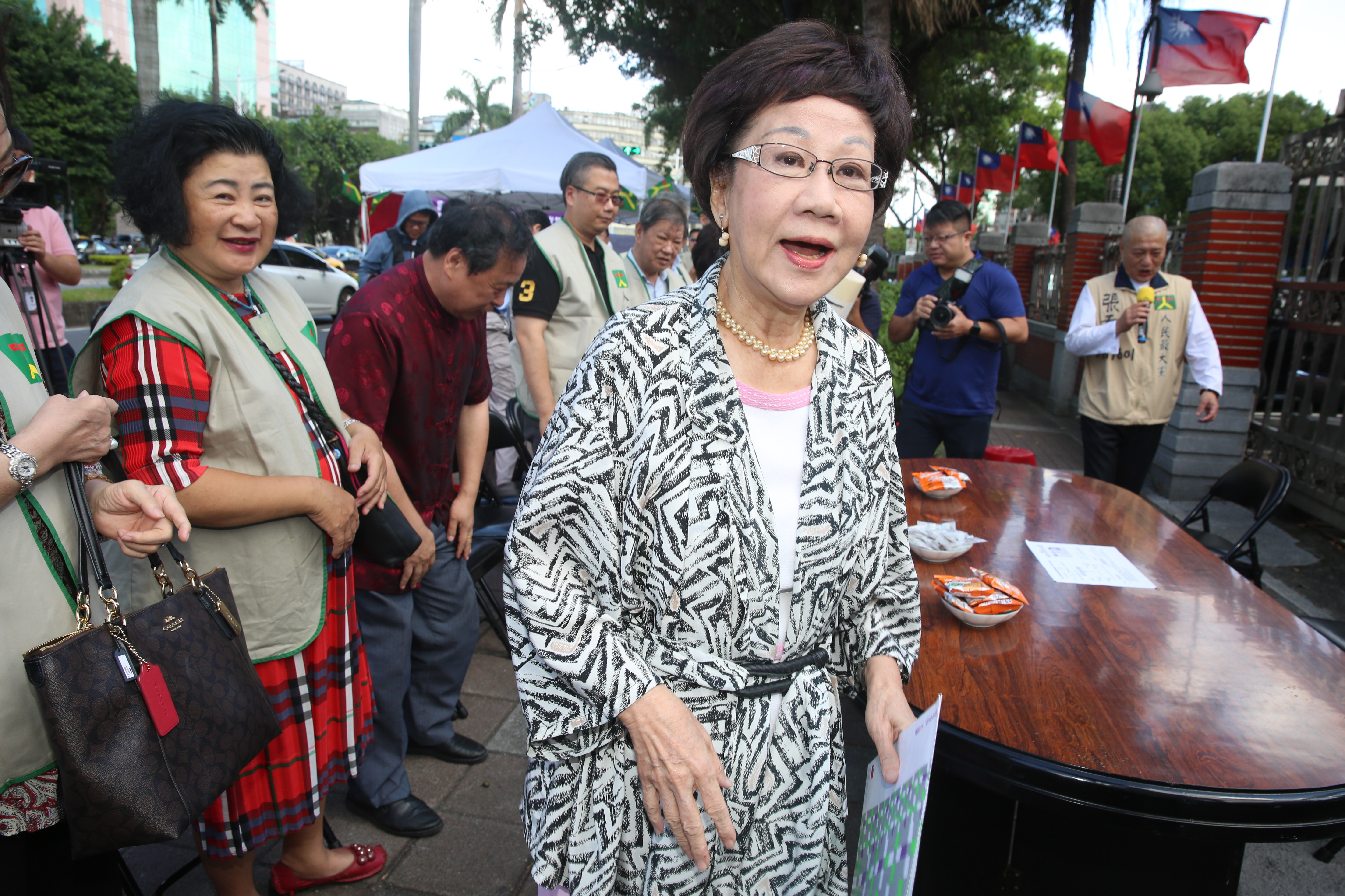 前總統呂秀蓮針對女性執政者掌權,表示要小心「女性沙文主義」。(本刊資料照)