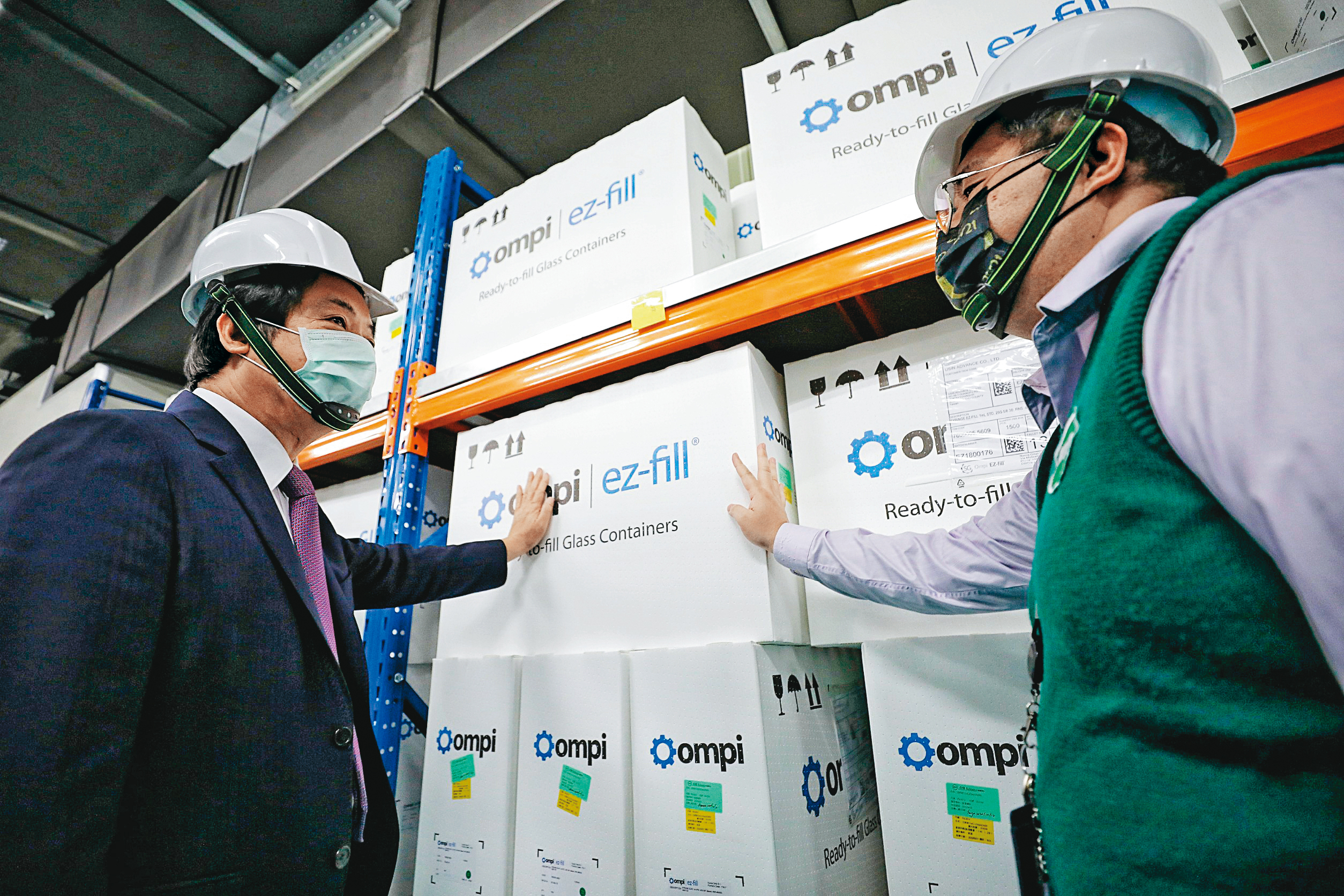 副總統賴清德誓言打造疫苗護國神山，馬不停蹄緊盯國產疫苗進度。（圖片來源：總統府Flickr）