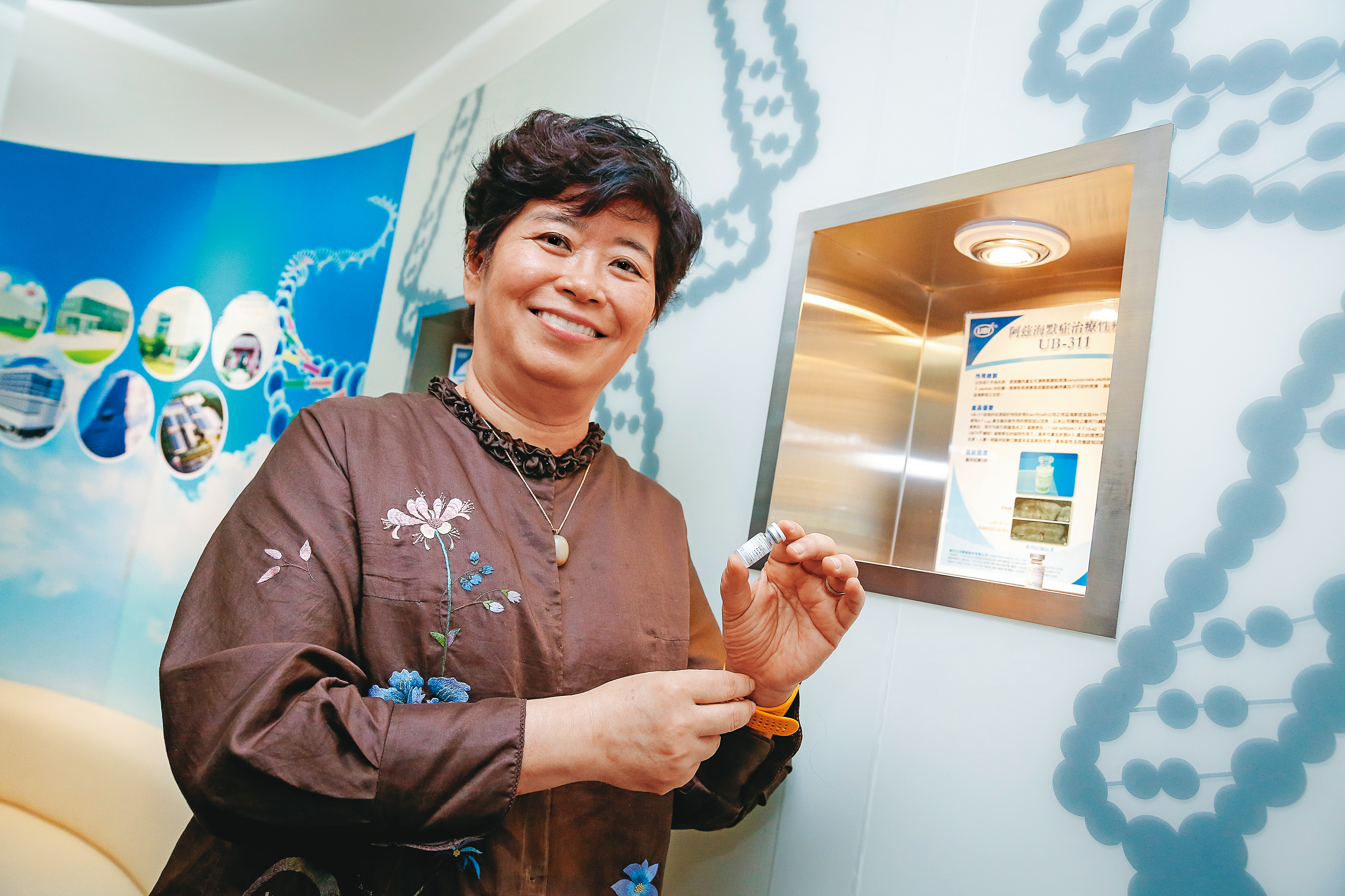 聯亞生技國內二期臨床收案，董事長王長怡宣布啟動國際布局。（本刊資料照）