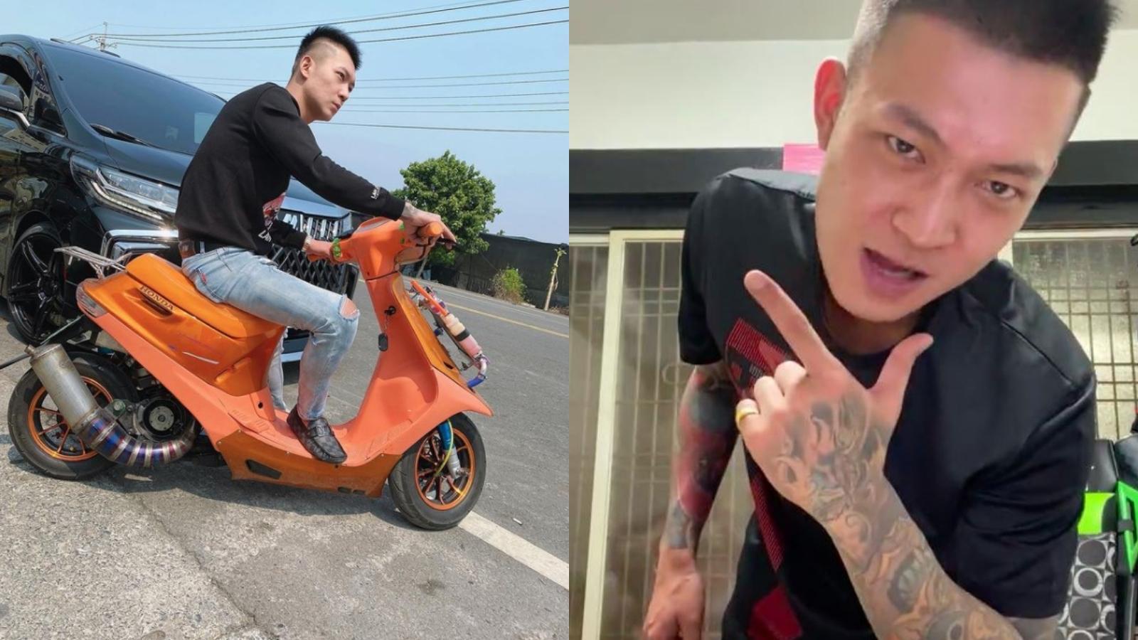 鳳梨被網友笑手抖，他自詡自己排在加藤鷹之後。（翻攝自鳳梨IG）