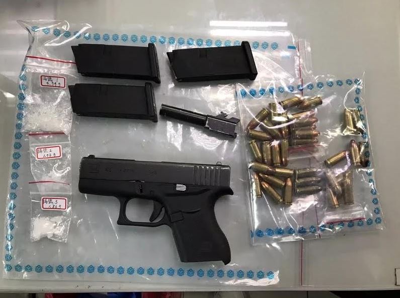 首善之都台北市發生嫌犯開槍抗警的槍擊事件，槍枝氾濫的程度讓台灣民眾人心惶惶。（警方提供）