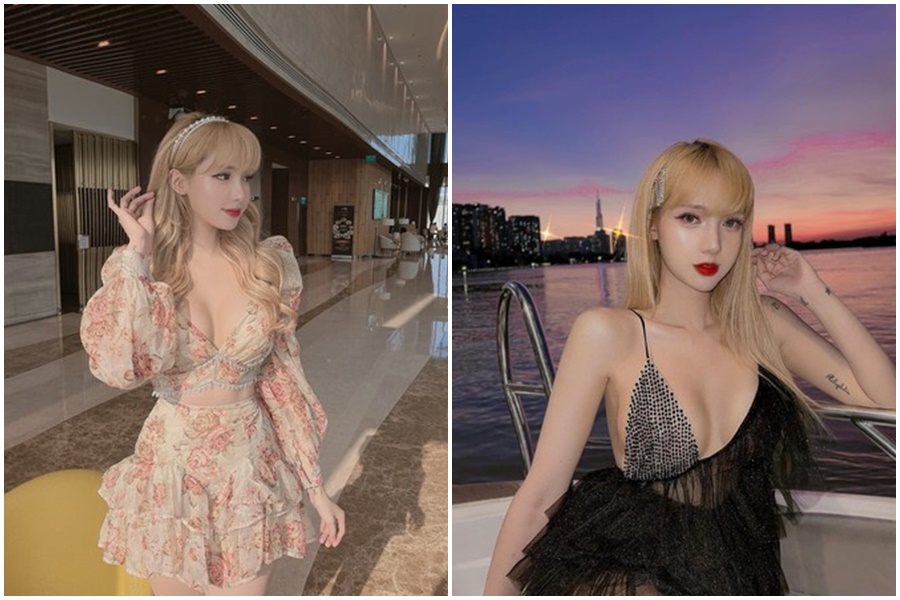 越南網紅Mym Tran外型亮麗。(翻攝自Mym TranIG)
