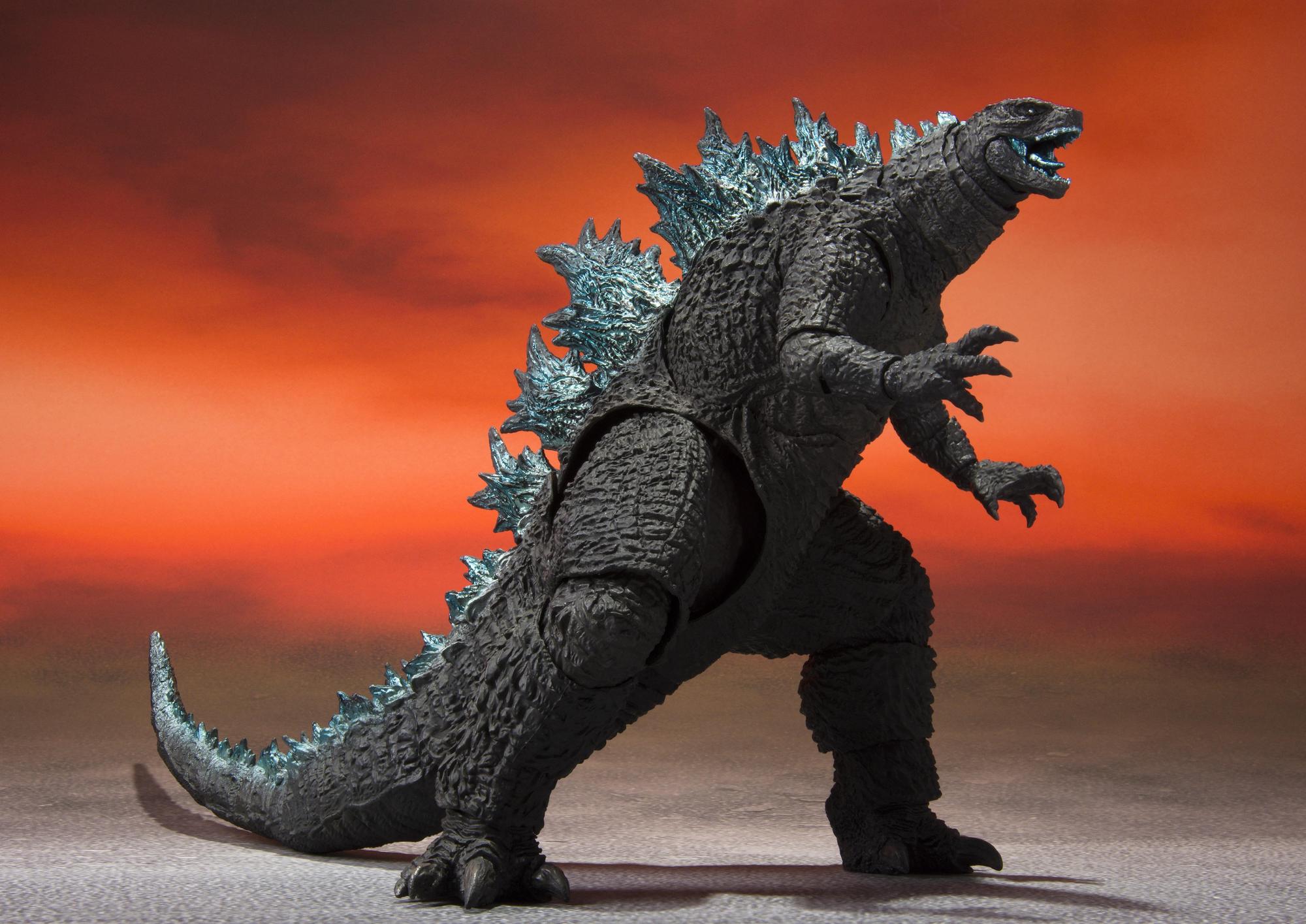 將在「TAMASHII POP UP SPOT限定快閃展示」亮相的「哥吉拉(2021)」試作品。(台灣萬代南夢宮提供)