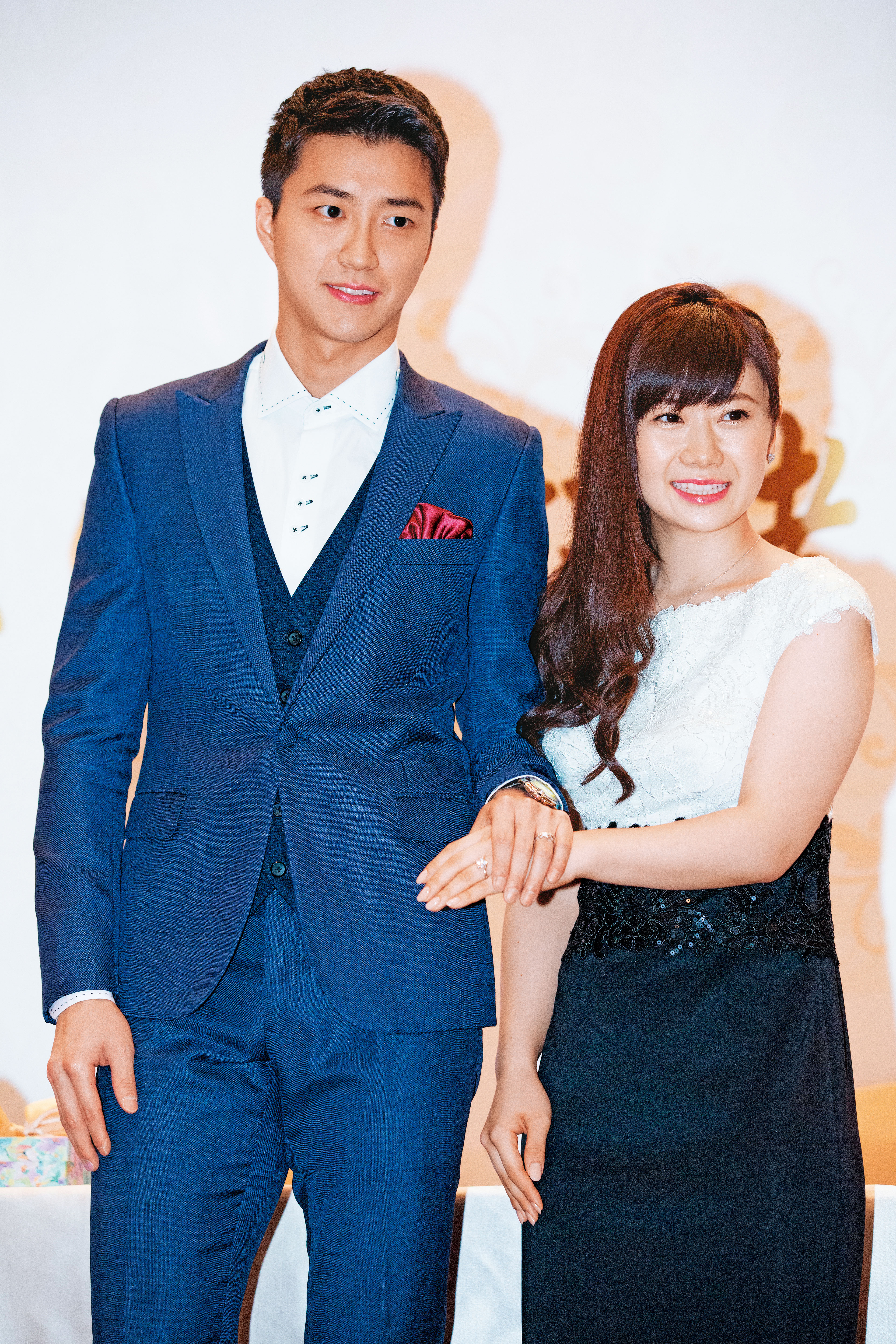 福原愛（右）傳婚變，王定宇曾在節目上評論此事，還稱夫妻沒有不吵架的。（本刊資料照）