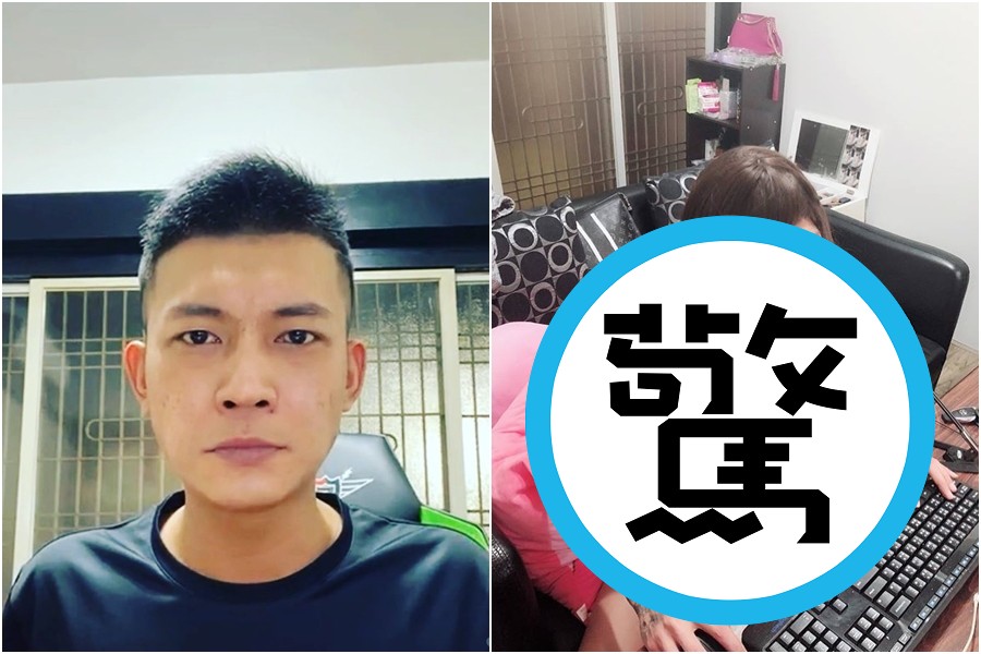 鳳梨叔薯曬出一張女裝照片，穿著性感睡衣嫵媚的模樣引起粉絲大讚性感漂亮。（翻攝自鳳梨IG）