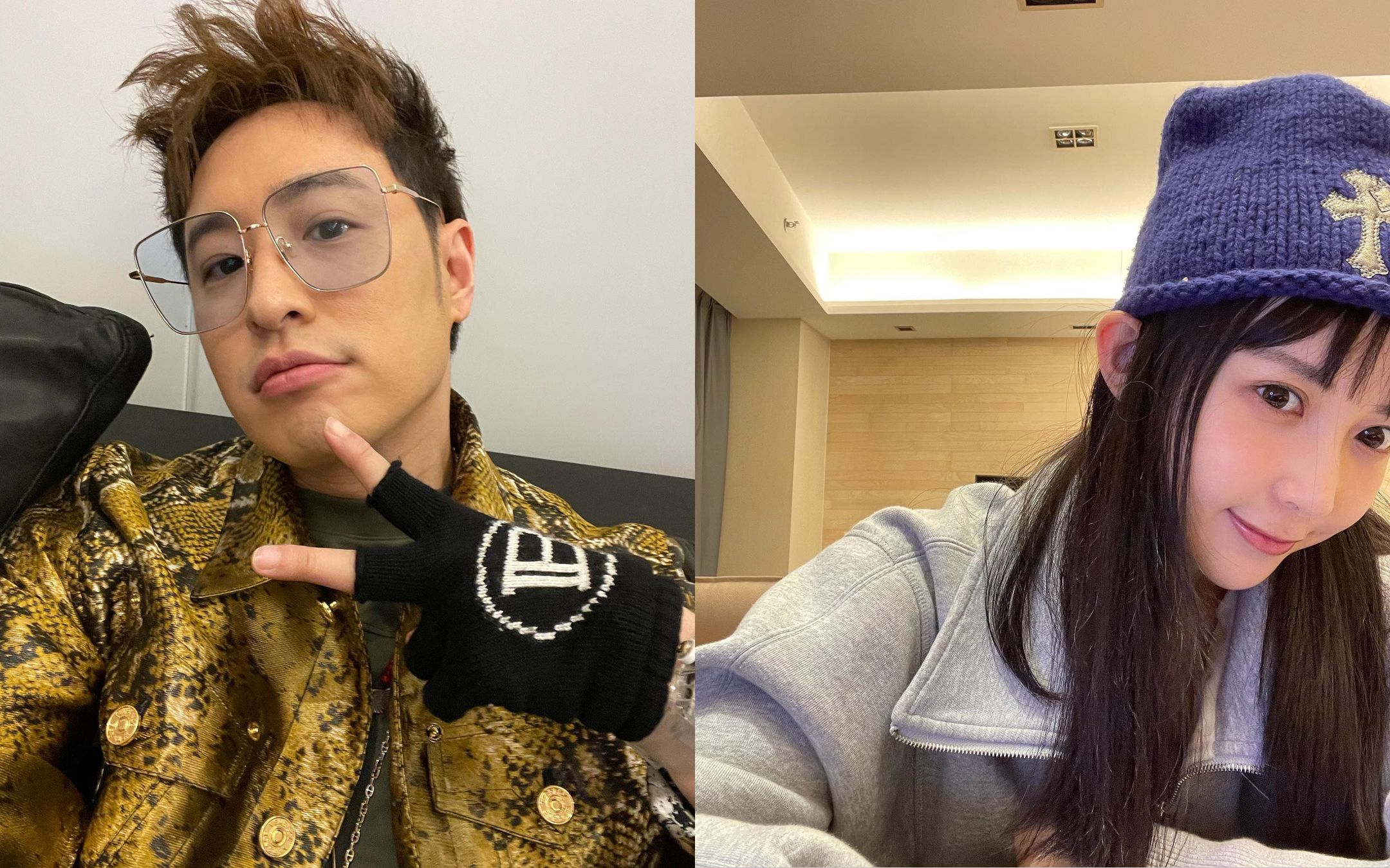 潘瑋柏愛和愛妻Luna在IG生活照下留言合體，放送幸福。（潘瑋柏、Luna IG）