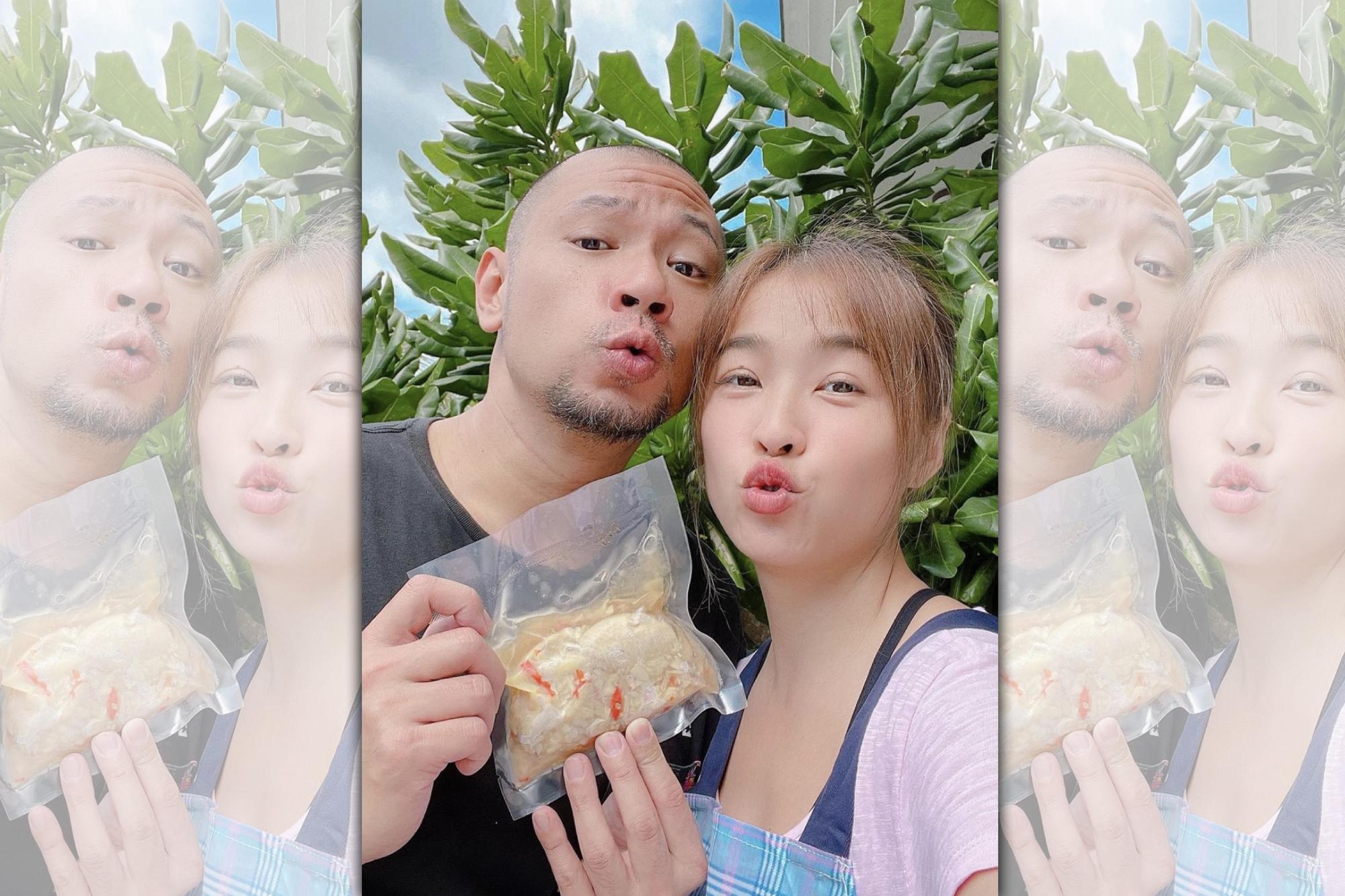 小嫻與金剛如今固定每週在墾丁大街夜市擺攤賣雞翅。(翻攝自黃瑜嫻IG)
