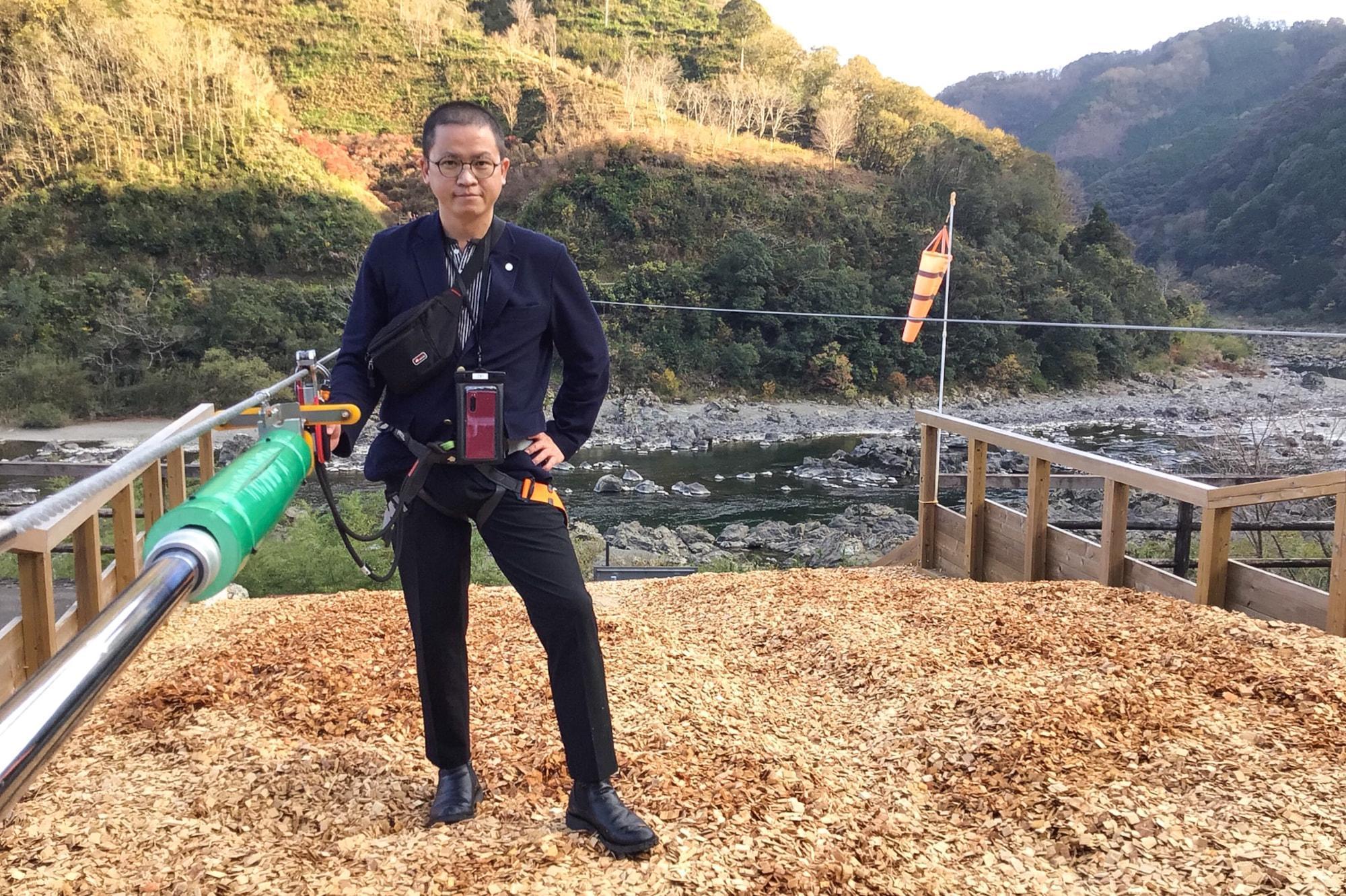 林亦峰旅日逾10年,在京都的台灣人圈子有一定的知名度。(翻攝旅人視角臉書)
