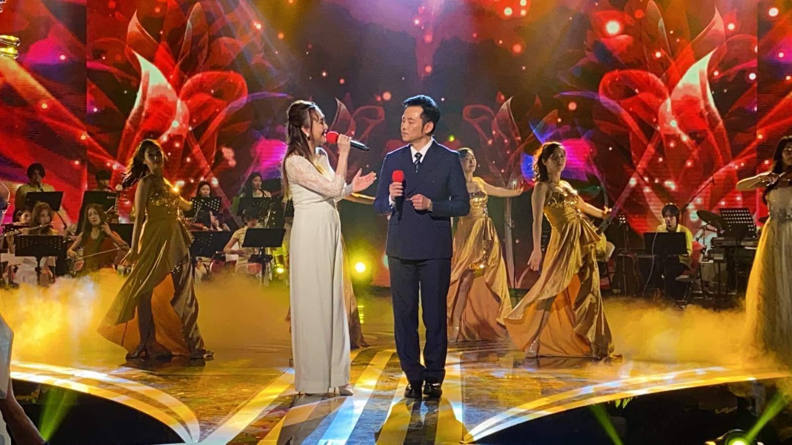 陽帆和老婆Julie本週六將一同參與太陽盛德「愛在穹蒼」雲端演唱會。(Julie提供)