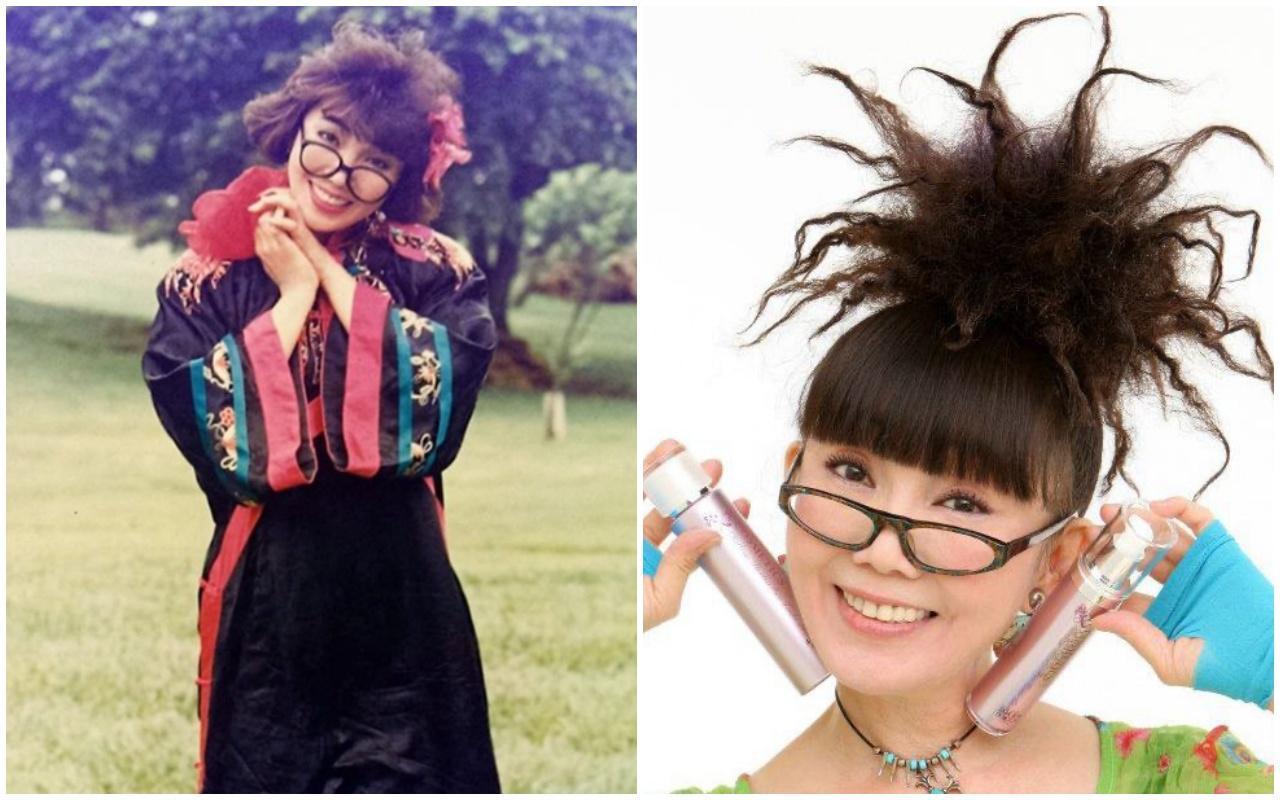 女星蔡閨以獨特的造型,讓人過目不忘。(翻攝自蔡閨臉書)