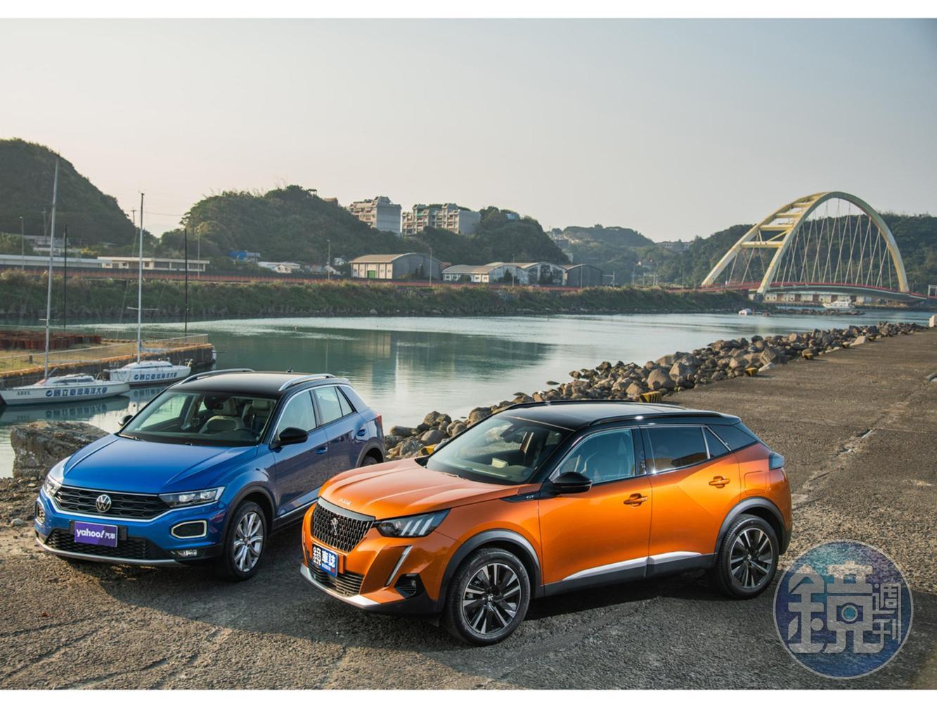 VOLKSWAGEN T-Roc 280 TSI Style Design V.S. PEUGEOT 2008 1.2GT 