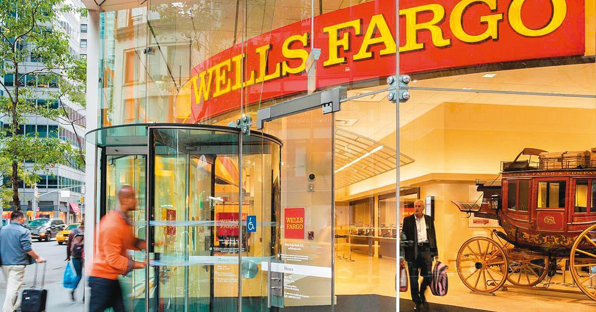 富國銀行去年第3季獲得18家機構增持，因而獲得Sho關注。（翻攝Wells Fargo臉書）