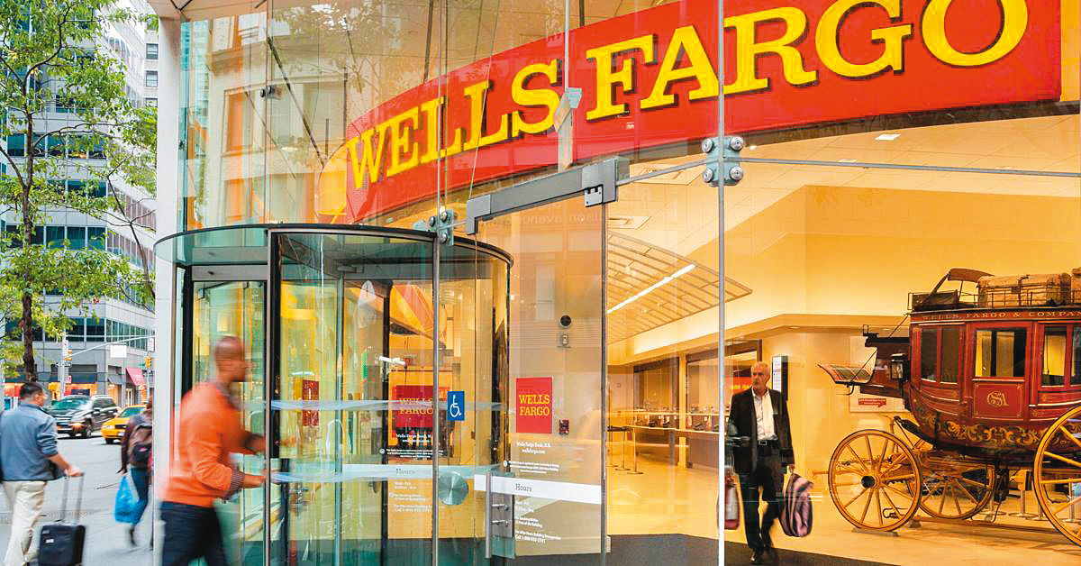 富國銀行去年第3季獲得18家機構增持，因而獲得Sho關注。（翻攝Wells Fargo臉書）