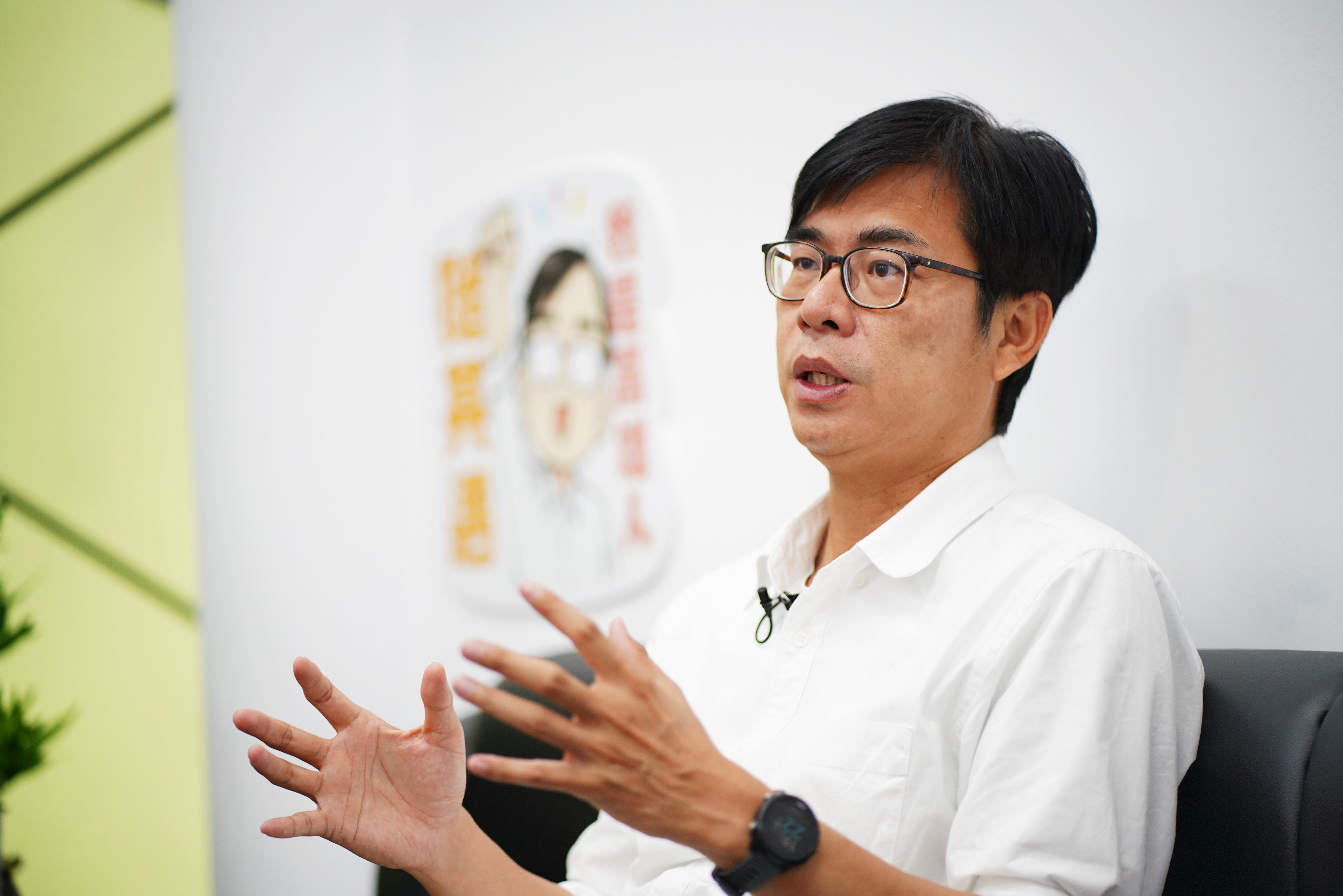 高雄市長陳其邁上任滿半年，《上報》今（10）日公布市民對其市政滿意度調查，結果顯示有68.3%滿意施政。（資料照）